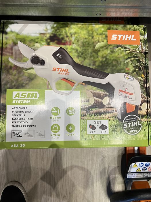 Foarfeca de gradina Stihl cu acumulator-Sigilata