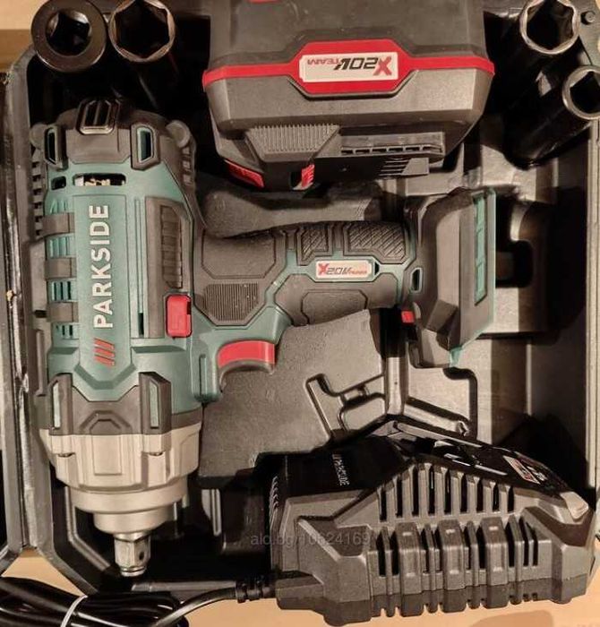 Акумулаторен Ударен Гайковерт PARKSIDE 20V PASSK 20-Li B2