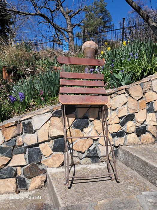 4 бр. метални метални столове за 50 евро