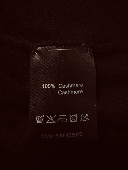 Kate Storm черен пуловер 100% кашмир, XXL размер