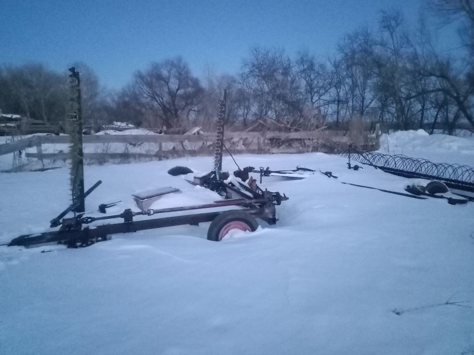 Сельхоз техника, прицеп, грабли
