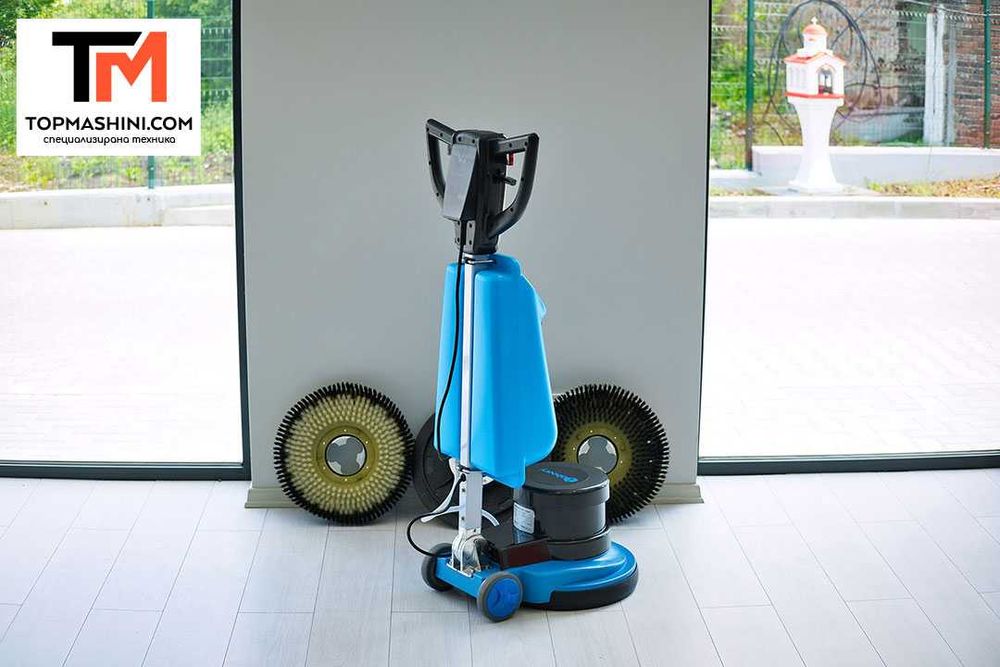 Машина за почистване на под еднодискова роторна машина Laboory