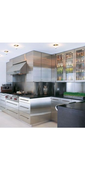 Кухонный гарнитуры из нержавейки