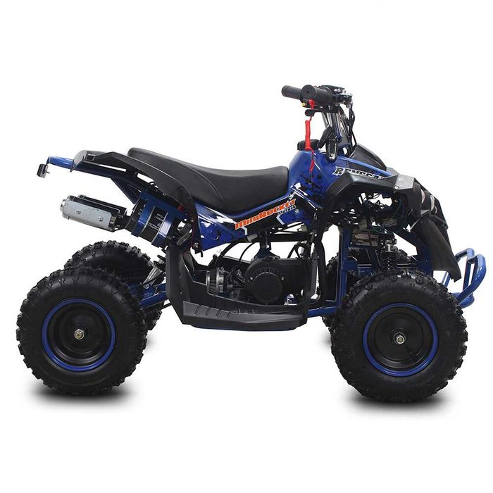 Atv copii 49cc Minigade 6" pornire electrica albastru