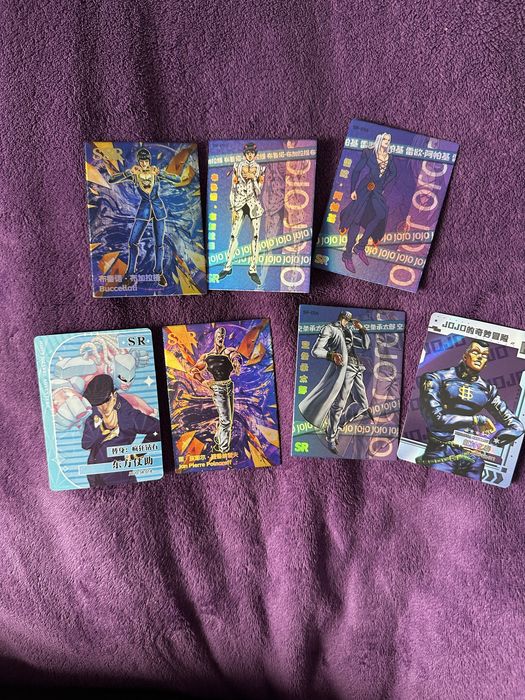 Продам карточки по ДжоДжо