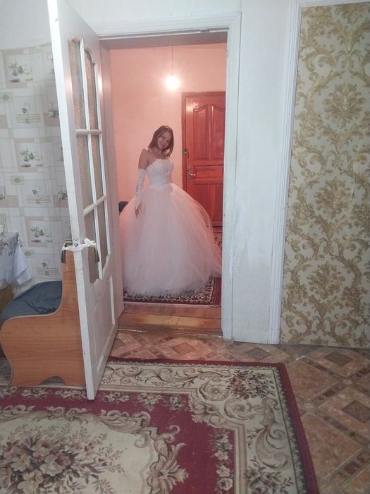 Продам свадебное платье .