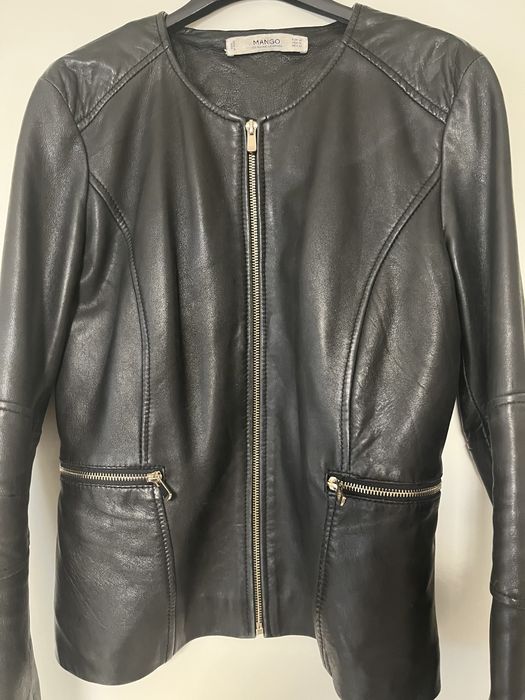 Vand geaca Mango din piele naturala pentru femei