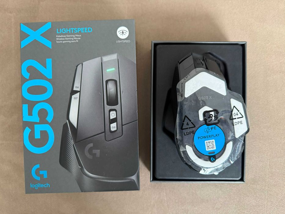 Mouse gaming Logitech G502 X Lightspeed, Negru