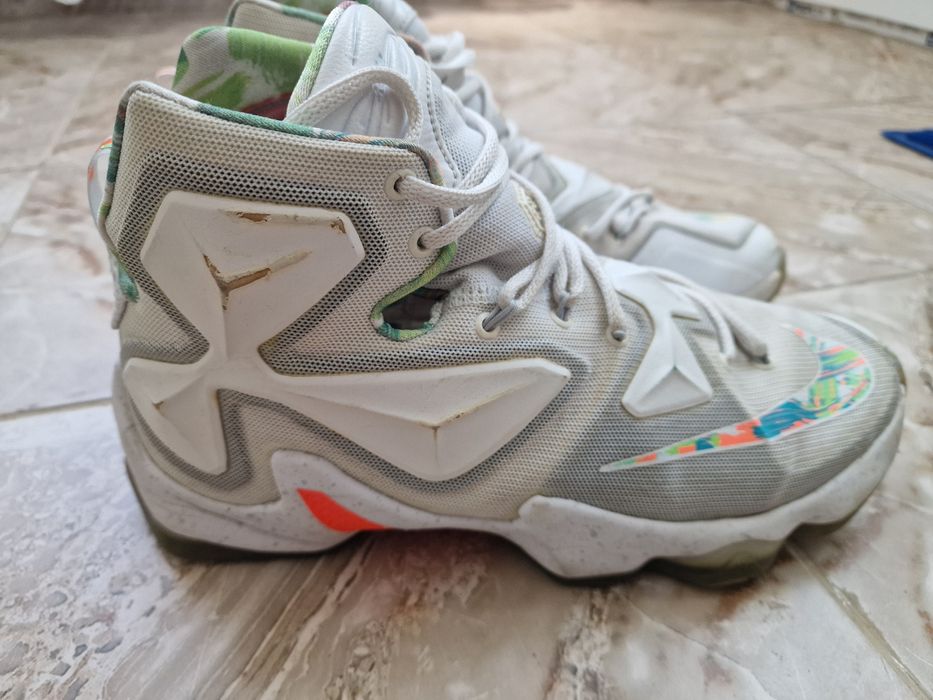 Sneakers Nike Lebron 13 (XIII) - Easter White, mărimea 43