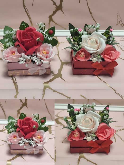 Aranjament floral pentru 1 Martie