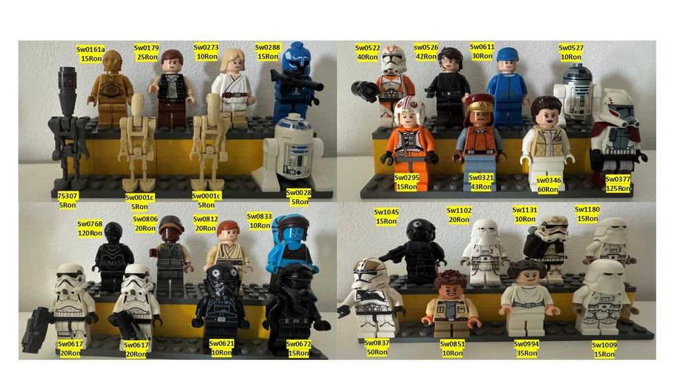 Lot Figurine Lego Star Wars
