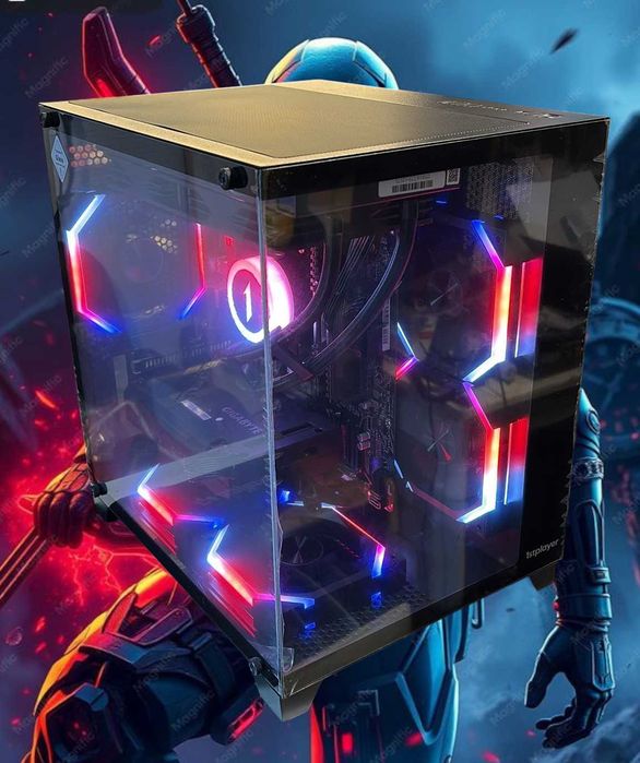 PC Gaming Ryzen 7 5800X, 32GB DDR4 3200 , RTX 5060TI 8GB DDR7, 512 Nvme
