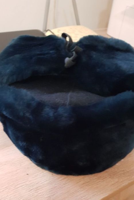 Натуралка шапка-ушанка