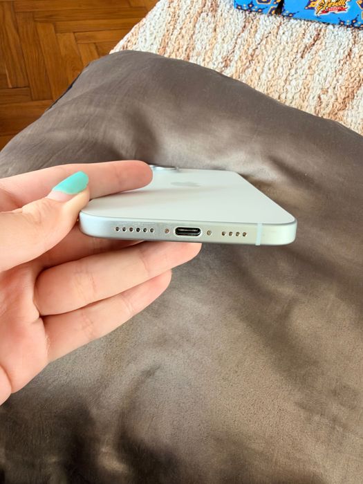 Iphone 15 Plus, 128 GB, Albastru, impecabil