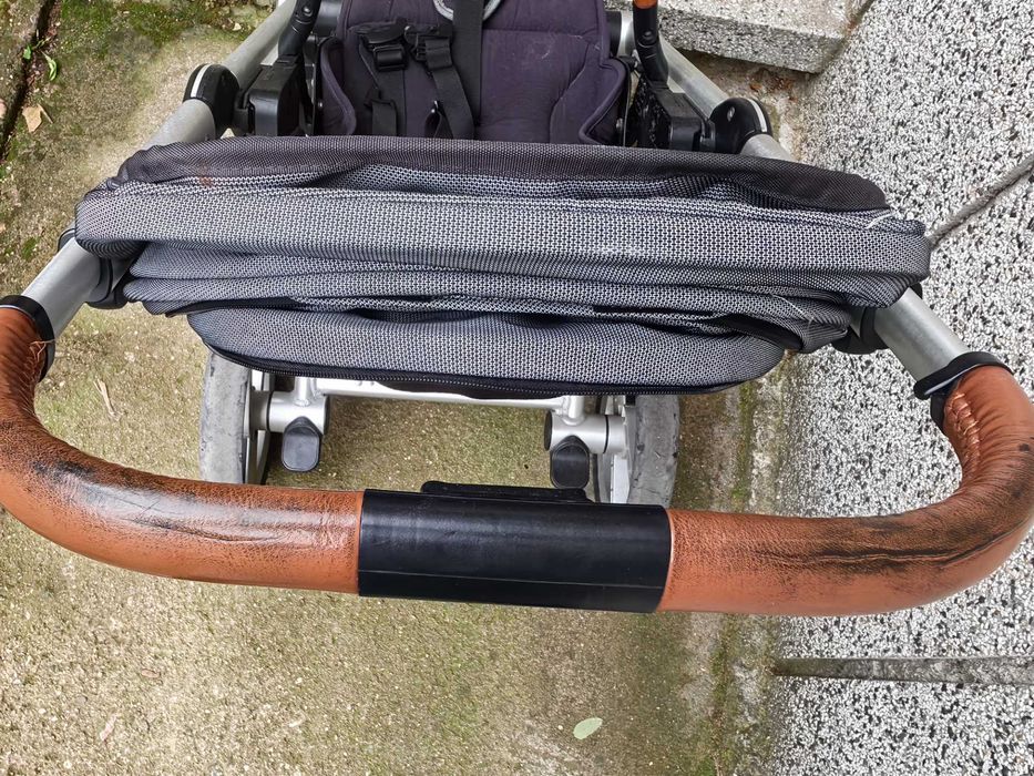 Бебешка количка Mutsy i2 комплект urban nomad White and Blue