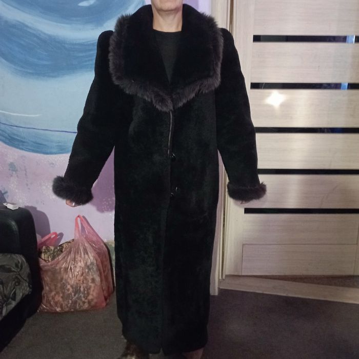 Шуба цигейковая, б/у