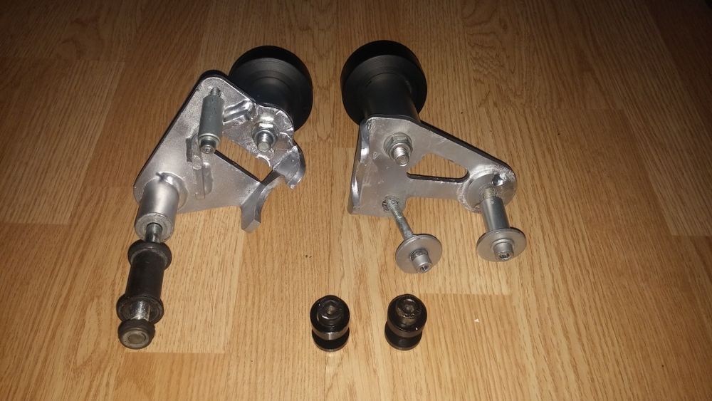 Set 4 crash pad moto