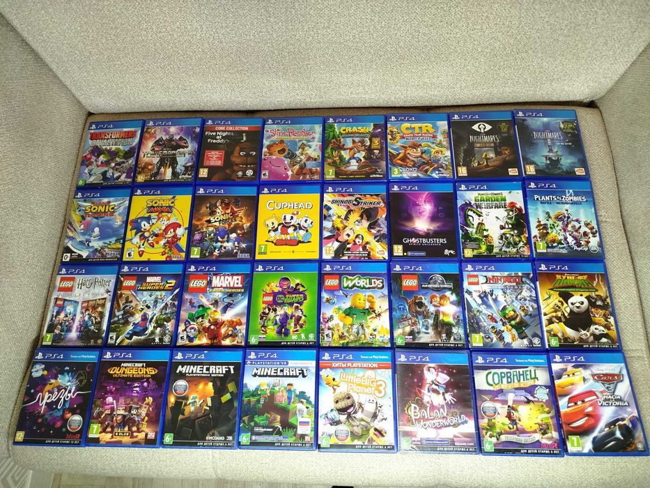 Диски Playstation 4 игры ps4