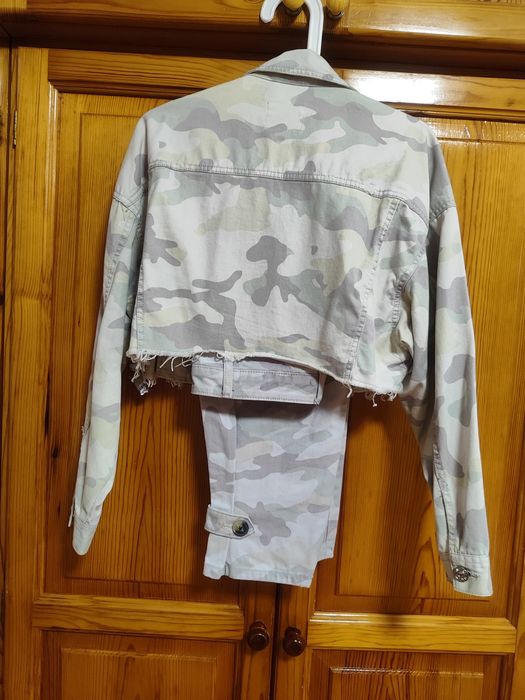 Дънков костюм на Bershka