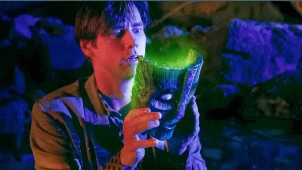 RARA Masca Loki 'The Mask' oficiala New Line Cinema - Samsung