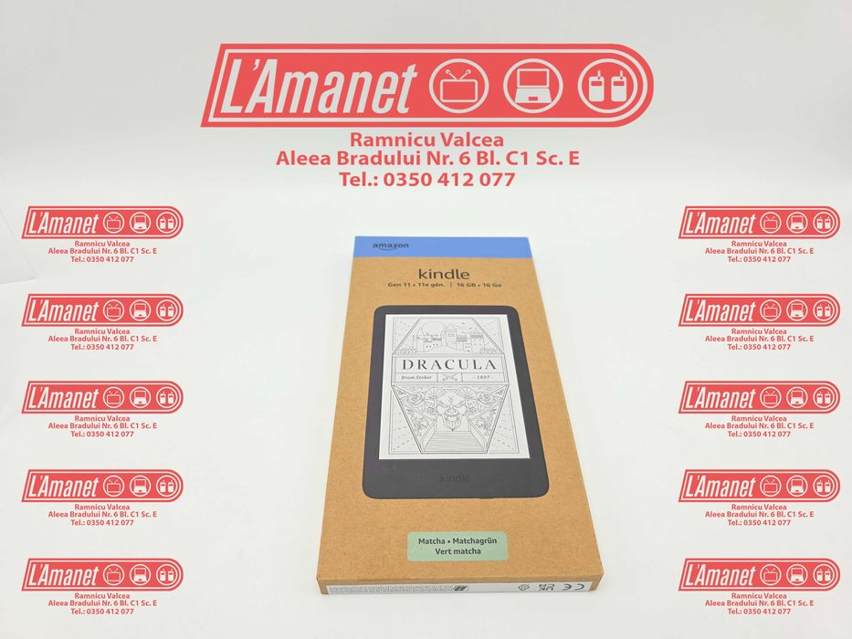 eBook Reader Kindle generatia 11 6" 16Gb Green Sigiliu Intact