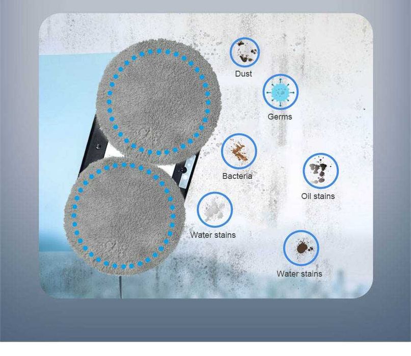 Робот за миене на прозорци робот с вакум за миене на прозорци