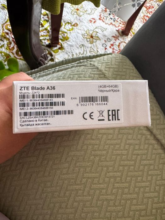 Телефон ZTE blade A36
