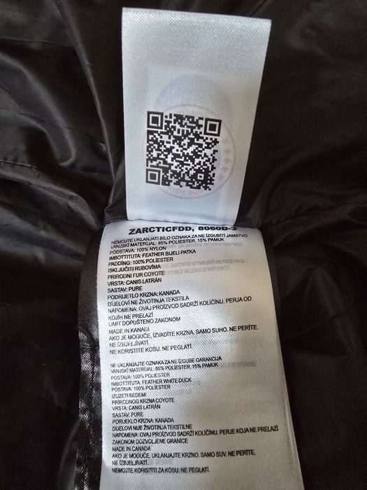 Geaca dama  lunga Canada Goose