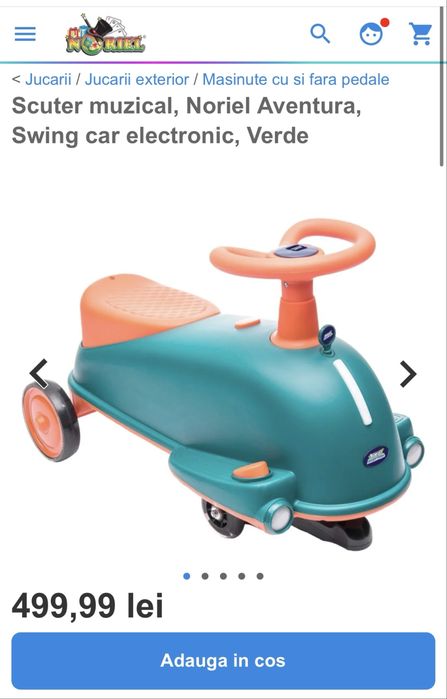 Scuter muzical electric copii