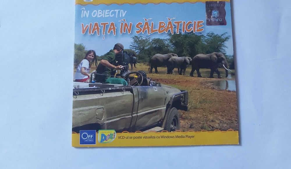 Documentar "Viata in Salbaticie" format video DVD (material scolar)