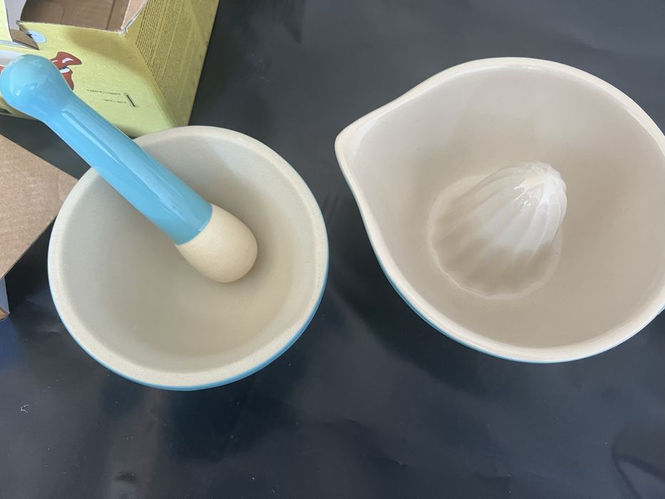 Le creuset 2 piese (Mojar si storcator citrice!