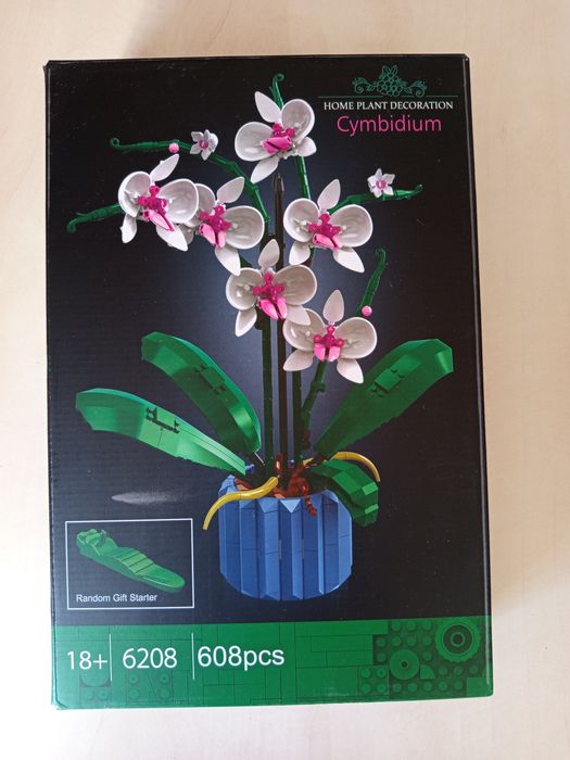 Лего цветок орхидея