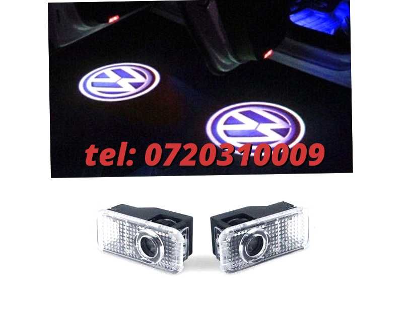 Proiectoare Logo Volkswagen Passat Portiera  Led Laser emblema sig