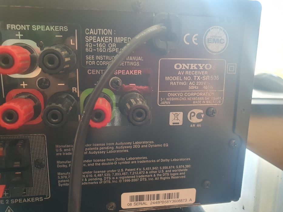 Ресивър ONKIO TX-SR506