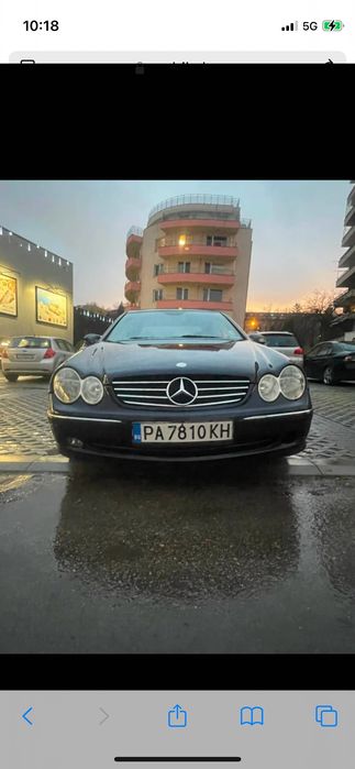 Продавам личния си автомобил Мерцедес CLK 240