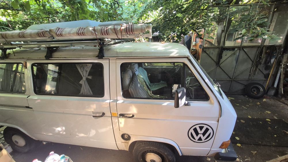 Volkswagen t3 modificat pentru vacante