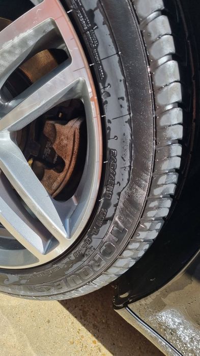 Roti Jante Aliaj Mercedes-Benz Vw Audi 5x112  245 45 R18 Vara M+S jante Noi montate pe W205 2017