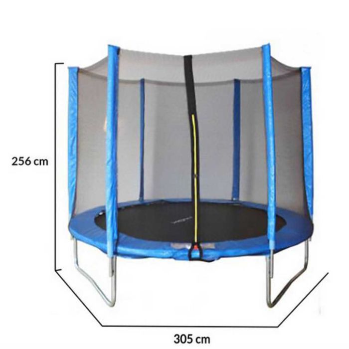Батут с външна мрежа Jump 10ft - безопасно забавление и тренировка
