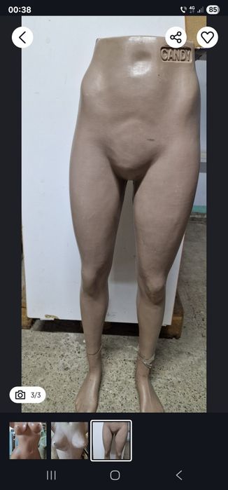 Vand manechini dama si 1 de barbat