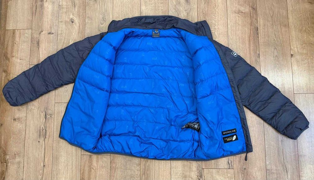 Jack Wolfskin XL barbati geaca puf si pene Stormlock impermeabila