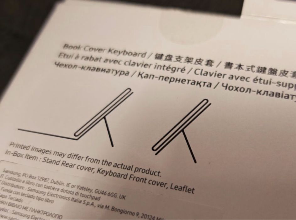 ***КАТО НОВ Samsung Book Cover Keyboard S9  / Fe 5G Технополис Гаранци