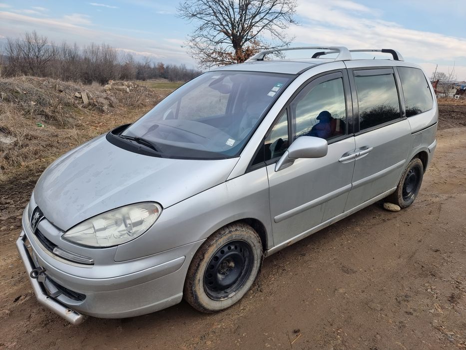 Peugeot 807 2.0 HDI Нави кожа На части