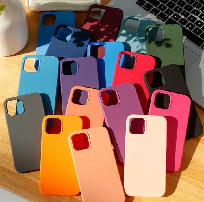 Husa Antisoc cu microfibra pt. iPhone 13 / 13 Pro / 13 Pro Max