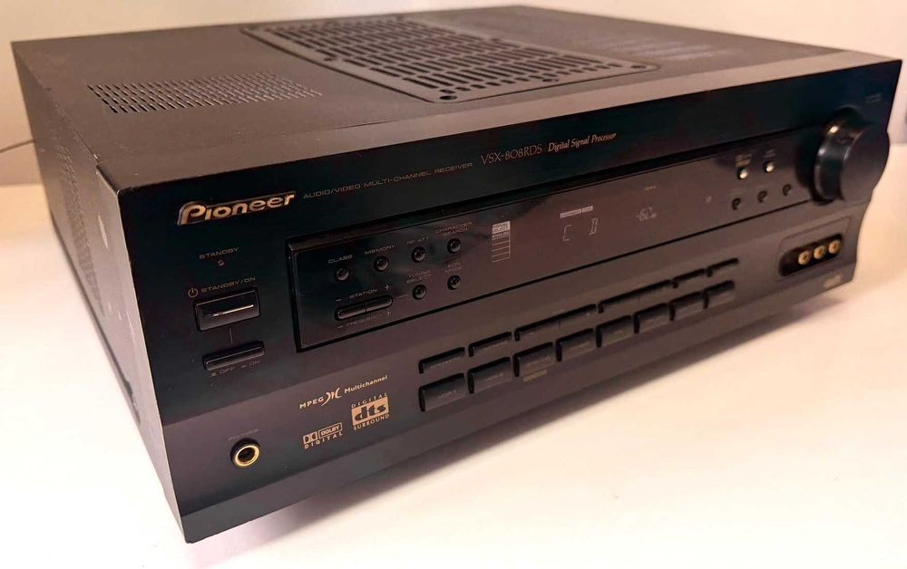 Amplificator Pioneer VSX-808RDS Receiver DTS Dolby Digital DSP 5.1 Sub Out Optic