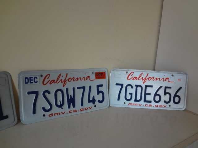 Автомобилни номера (регистрационни табели) от САЩ