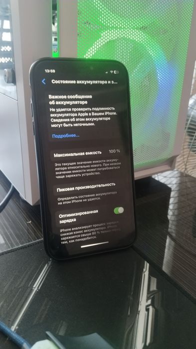 Iphone xr 64 gb yomkost 100%