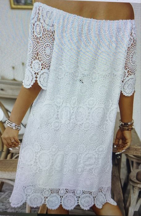 Дамска рокля дантела