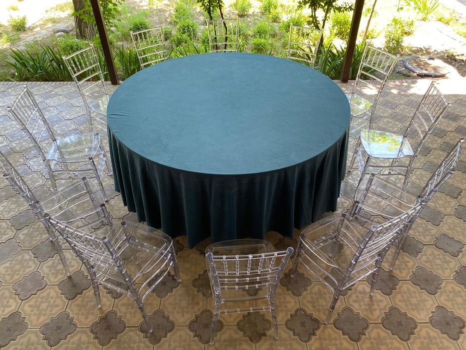 Прокат Элитные Посуды Стол Стулья