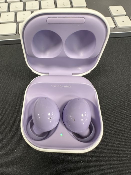 Samsung Galaxy Buds2 violet, set complet + 3 huse cadou