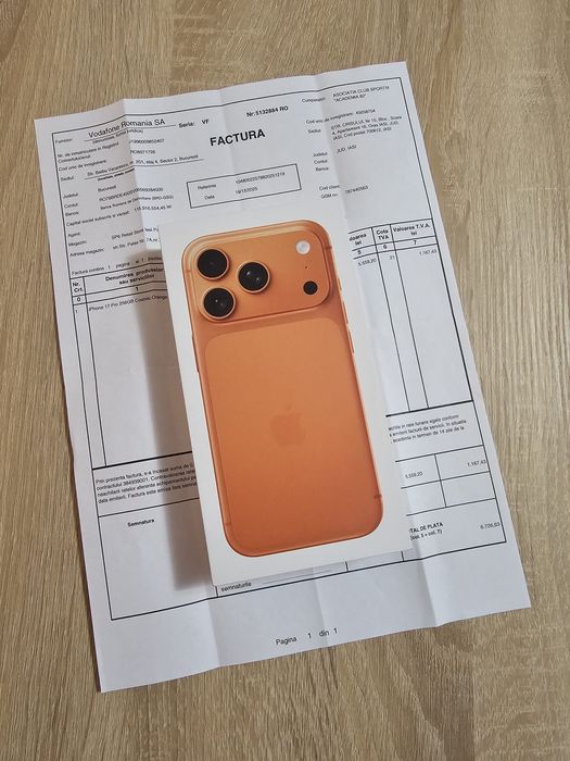 iPhone 17 Pro sigilat factură garanție 2 ani